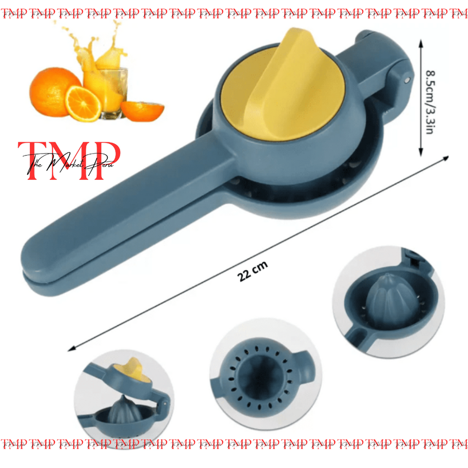 EXPRIMIDOR DE LIMON CON DOBLE FUNCION